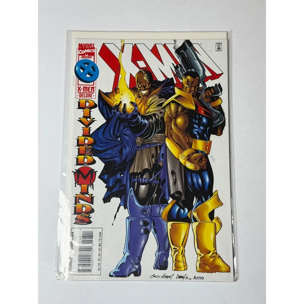 Marvel Comics X-Men 48 Divided Minds Deluxe Edition Jan 1996 Andy Kubert‎ Bishop
